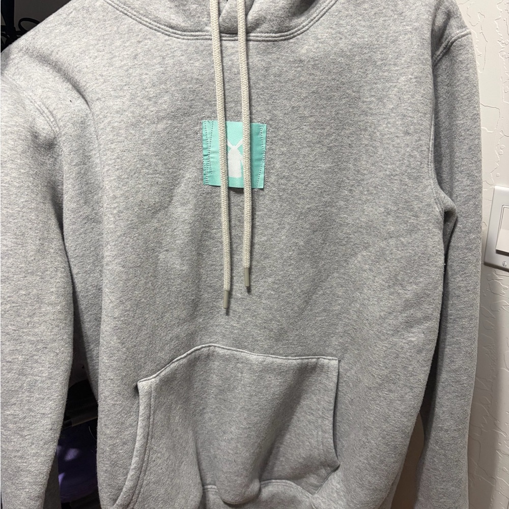 Dutch Bros Gray Hoodie with Logo